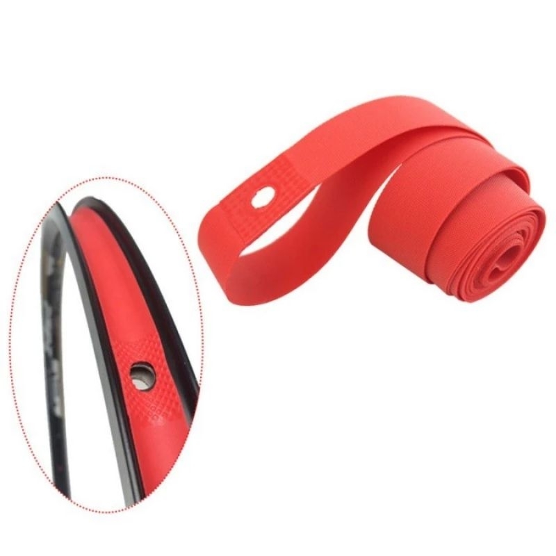 Rim Tape PVC 700c 700 Pita Velg Jari - Jari Ruji Pelindung Ban Dalam Sepeda 700c Rims Fixie