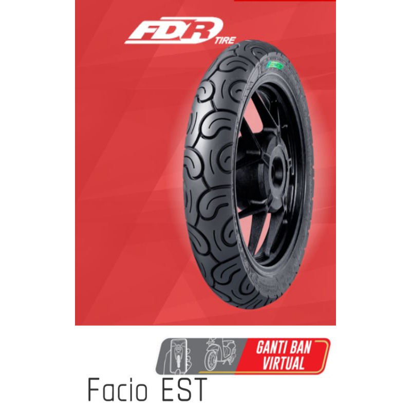 BAN FDR FACIO 80/90 90/90 RING 14 TUBELESS