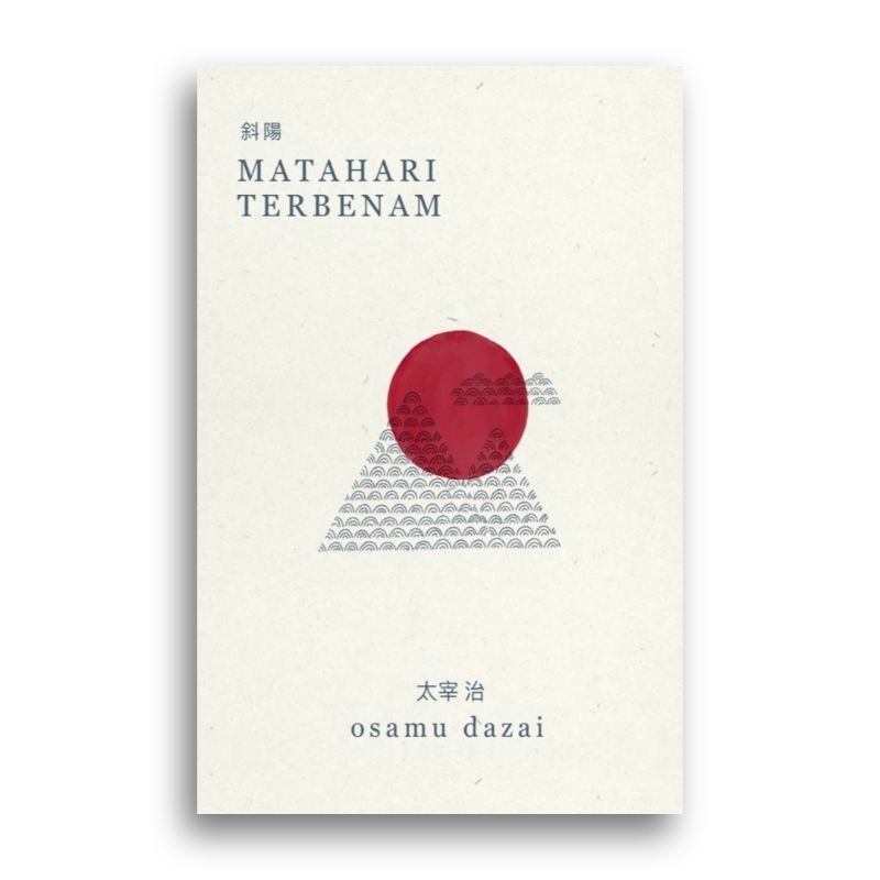 Buku Matahari Terbenam Osamu Dazai