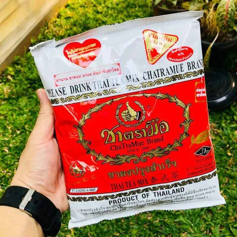 

[oddsolshop] pekanbaru/ChaTraMue Thai Tea Powder Drink Mix Bubuk Minum Teh Thailand Instan 400gram