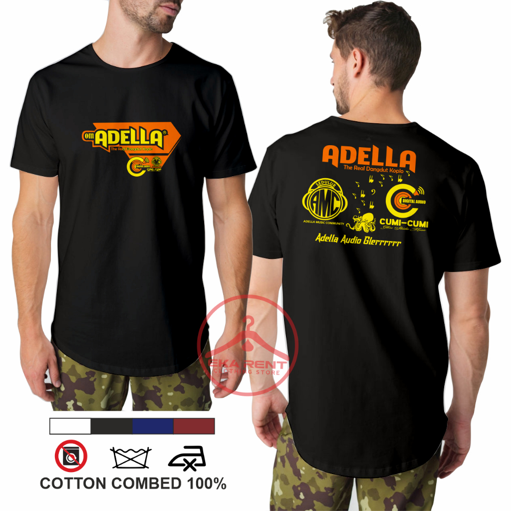 Kaos Adella Cumi Cumi Audio AMC Lengan Pendek