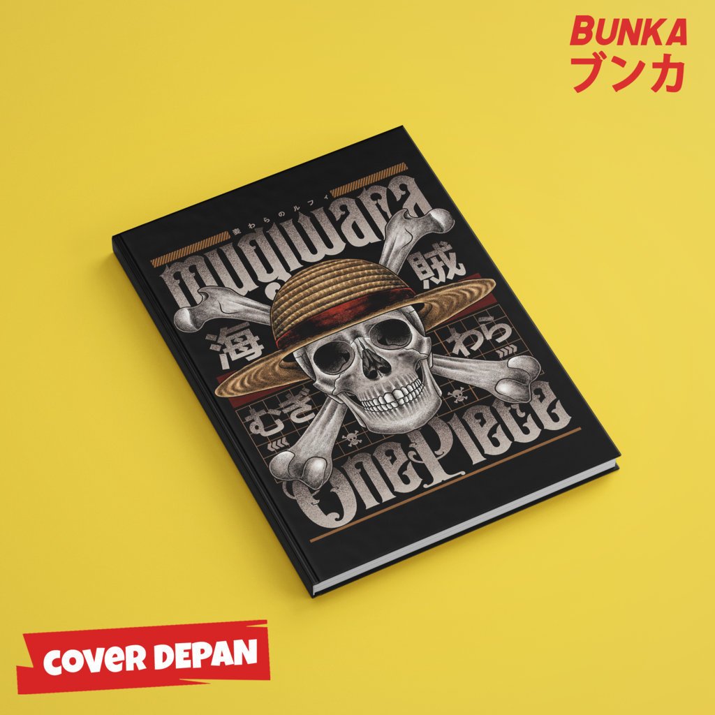 

Note Book Aesthetic Anime One Piece Straw Hat Skull Design Hardcover A5 Buku Tulis Catatan Notes Agenda Planner Jurnal vintage buku catatan story book kado anniversary valentine cowok cewek murah