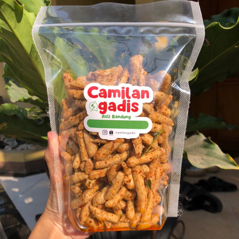 

[CAMILAN GADIS] 1 kg Basreng Pedas Bumbu Cikruh Daun Jeruk Khas Bandung Termurah Terenak Renyah Gurih Oleh Oleh Khas Bandung