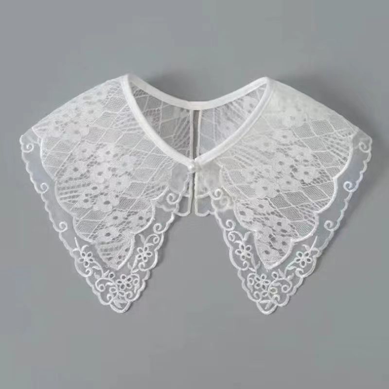 Kerah Instan Lsg Ikat Accesories Renda Kerah Intan Kerah Palsu