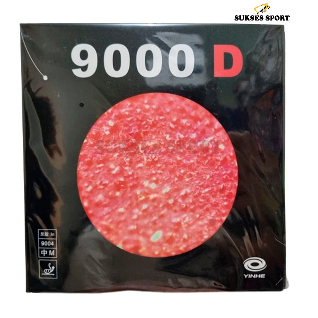 Karet bet yinhe 9000 D medium rubber karet ping pong