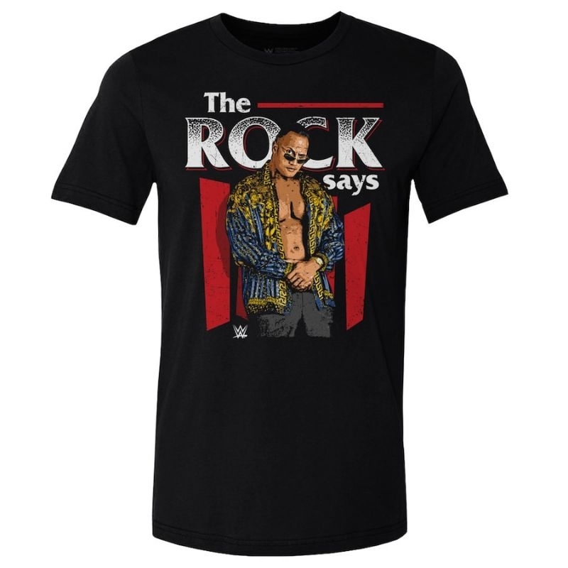KAOS TSHIRT WWE THE ROCK SAYS