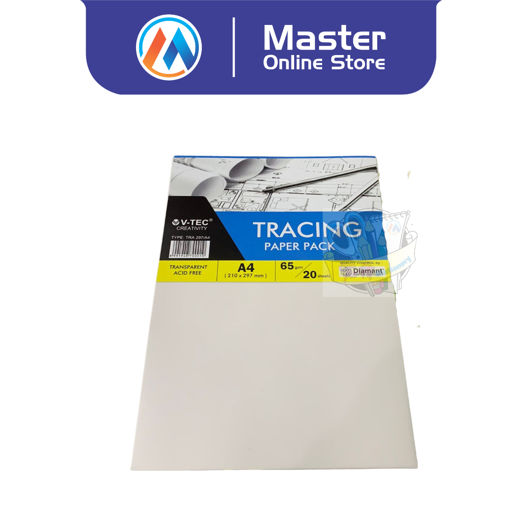 

V-TEC tracing paper A3 A4