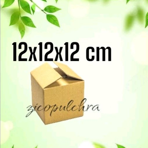 

Kardus box kotak 12x12x12 cm multiguna recycle packaging