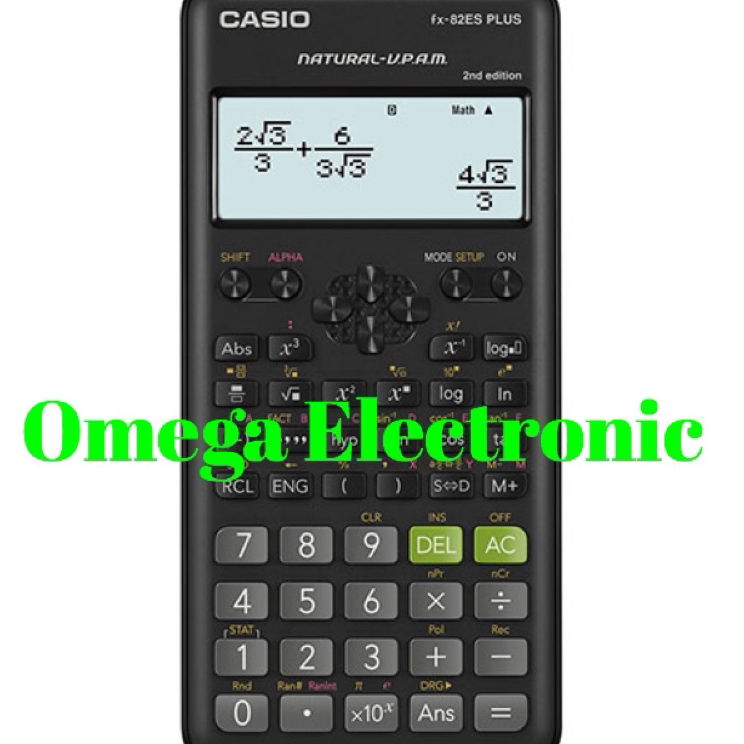 

➾❈❁ Casio Calculator Scientific FX 82 ES PLUS - Kalkulator kuliah sekolah FX-82ES PLUS