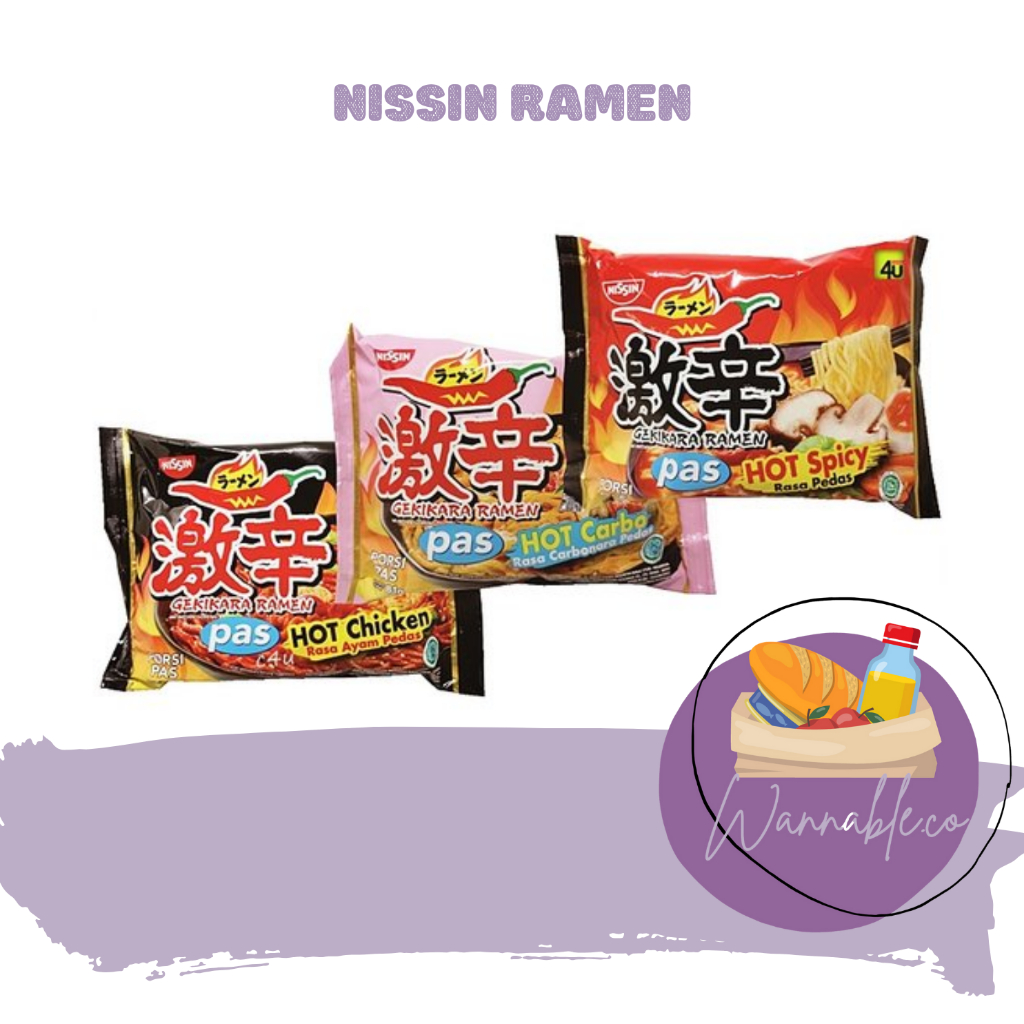 NISSIN MIE GEKIKARA RAMEN PEDAS