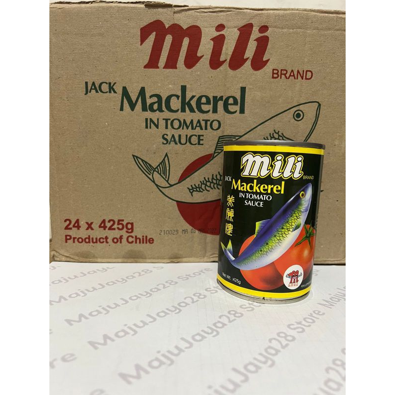 

Sarden Mili Mackarel Ori 425gr