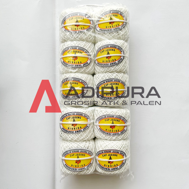(1 Pack) Benang Bangunan Jagung BESAR