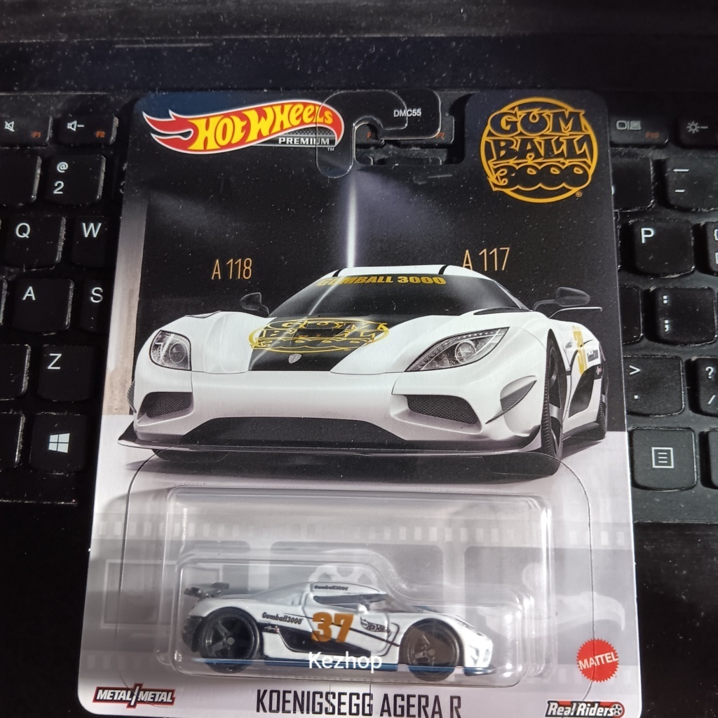 HOT WHEELS RETRO CAR CULTURE GUMBALL KOENIGSEGG AGERA PUTIH