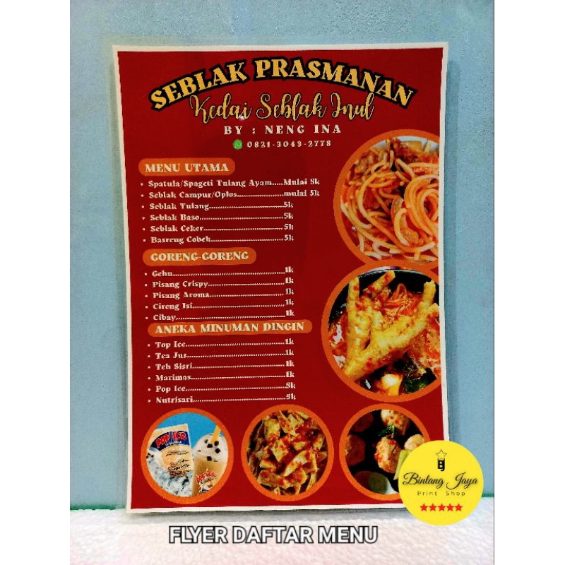 

MENU MAKANAN / PEMBUATAN MENU MAKANAN