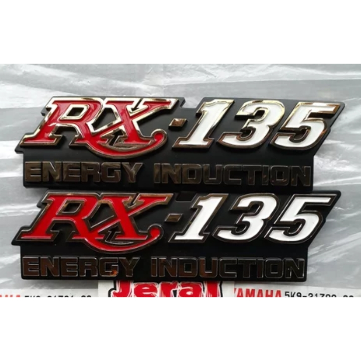 EMBLEM LOGO RXK RX135 RX-135 MALAYSIA SEPASANG