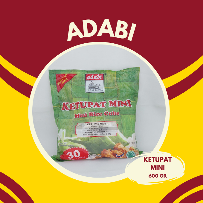 

✦BEST SELLER✦ ADABI Ketupat Mini isi 30