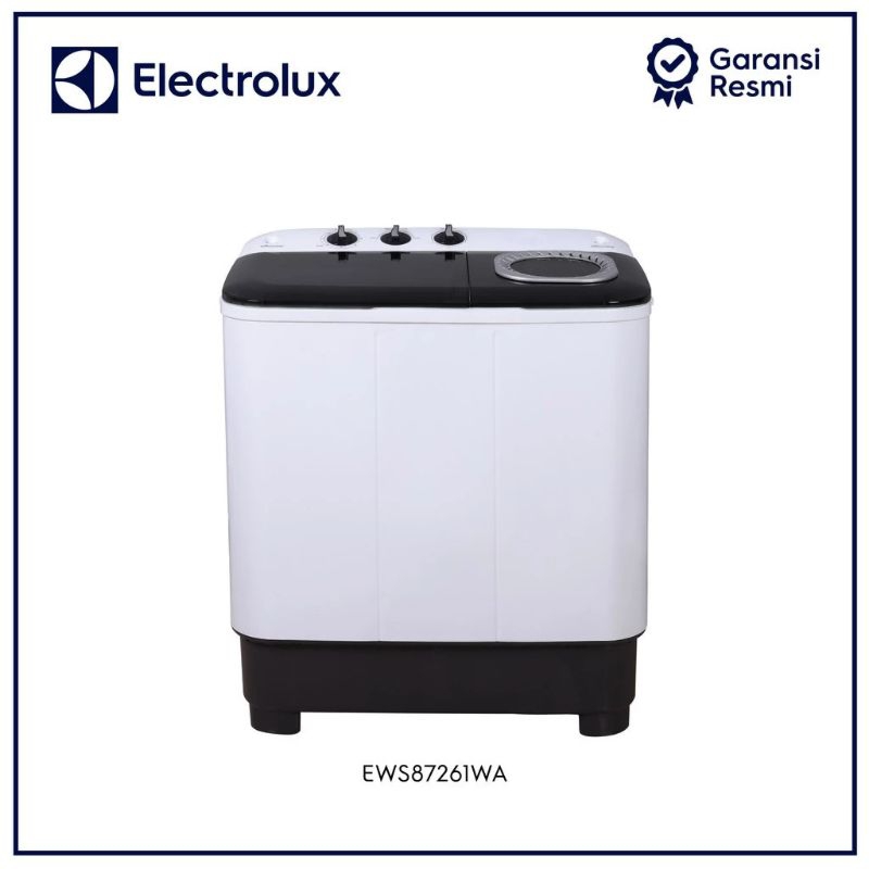 Electrolux EWS87261WA Mesin Cuci [TwinTub] - 7KG