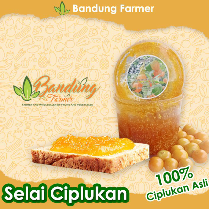 

DISKON!!!!!!!✅ Selai Ciplukan 300 Gram kemasan Toples