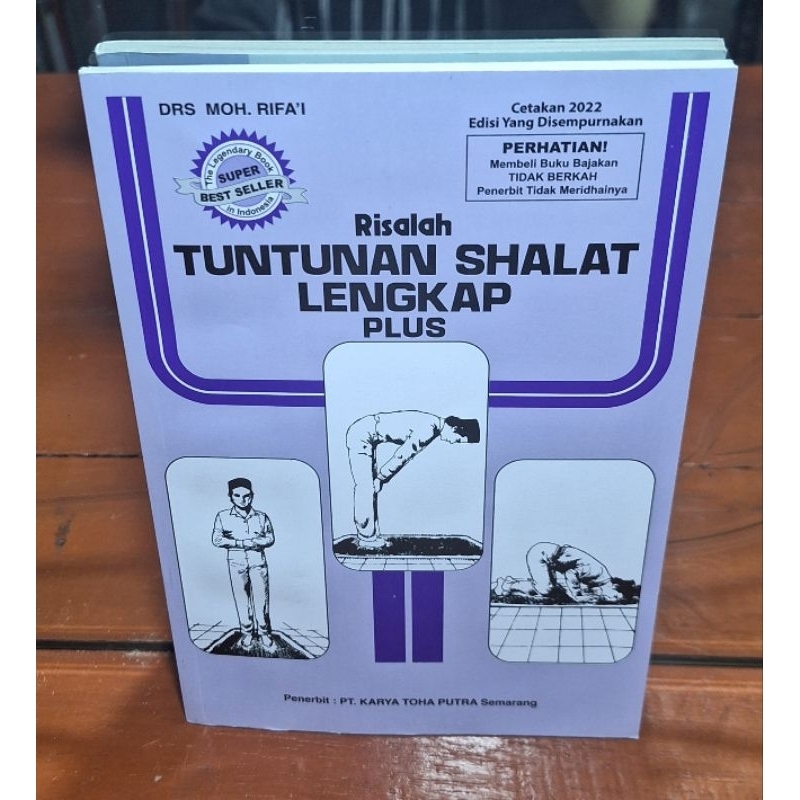 Risalah Tuntutan Shalat Lengkap | Buku Tuntutan Shalat | Penerbit Karya Toha