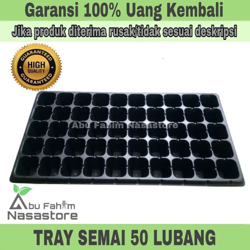 TRAY SEMAI 50 LUBANG | TRAY POT SEMAI BIBIT | TRAY NAMPAN SEMAI | TRAY PENYEMAIAN BIJI