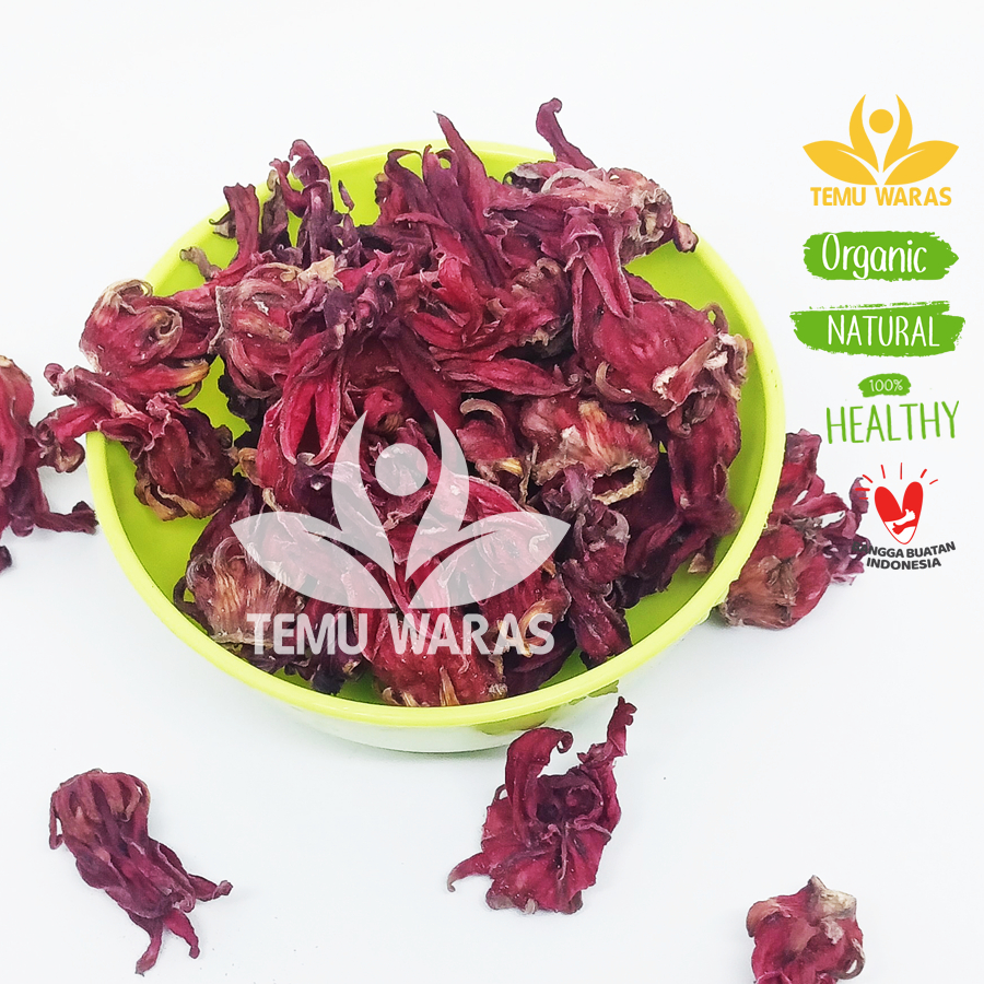 

Bunga Rosella atau Rosela Merah Kering 500gr Organik