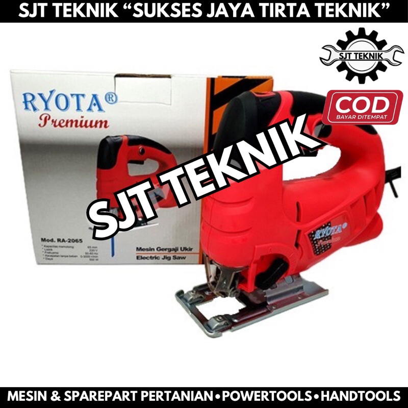 Ryota Premium Mesin Gergaji Ukir Kayu Jigsaw Listrik