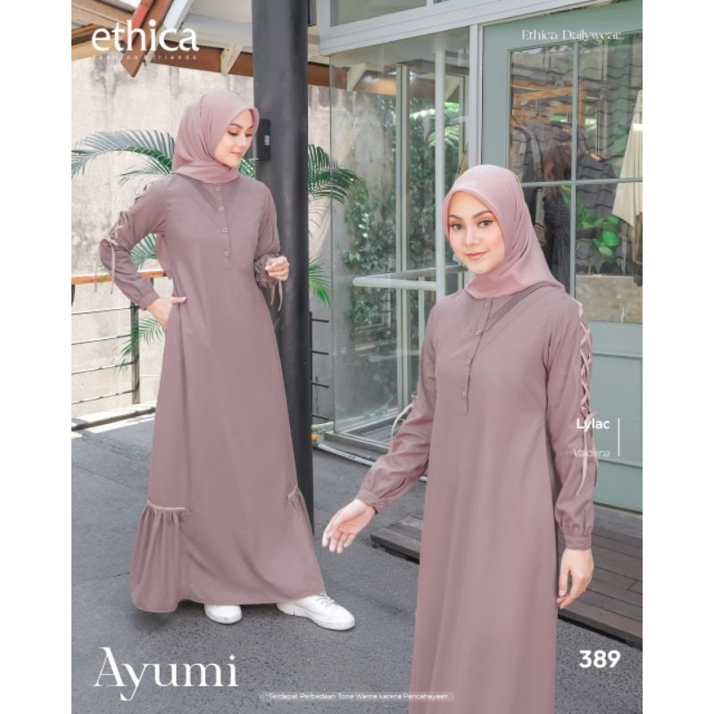 Ethica Dress Daily Ayumi 389 Gamis Muslim Wanita