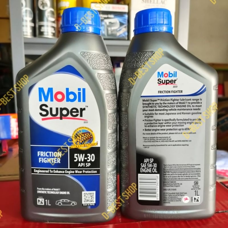 OLI MOBIL BENSIN "MOBIL1" SUPER 2000 5W/30 - 1 LITER