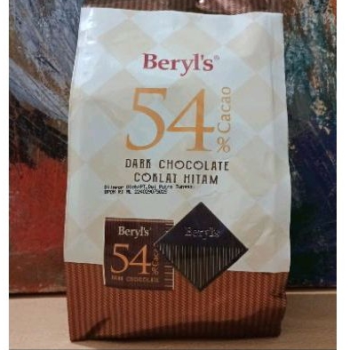 

BERYLS COKLAT DARK 55% CACOA COKLAT HITAM PREMIUM 250gr