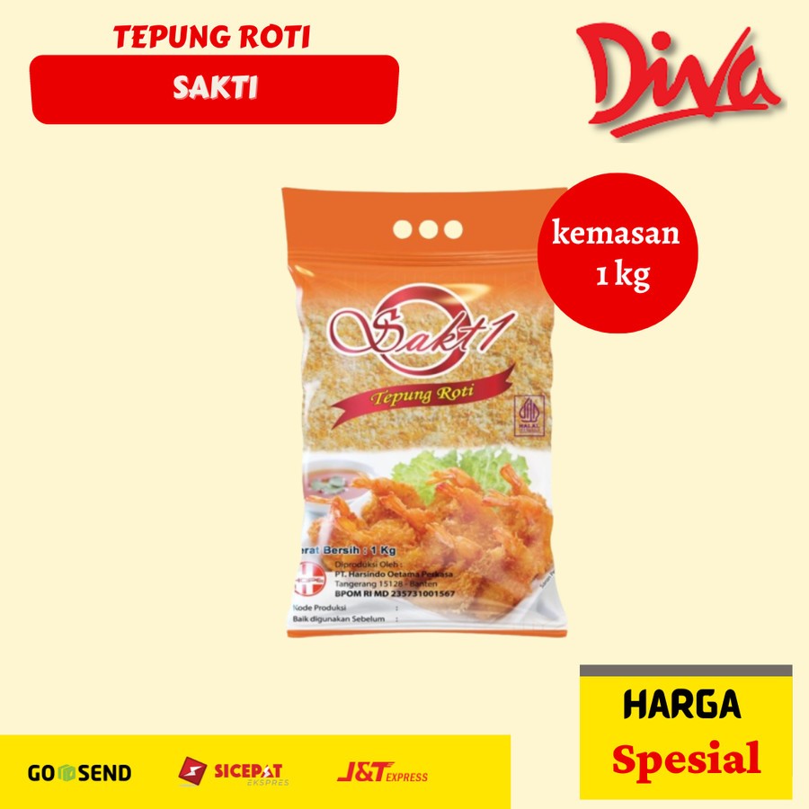 

[1kg] Tepung Roti Sakti Mix Original | Tepung Panir