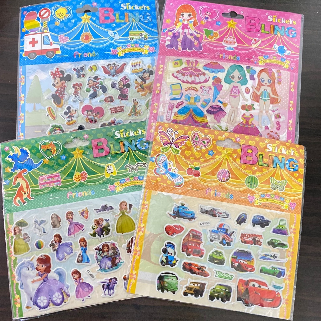 

SALE 7.7 LittleAaron Mainan sticker anak tsandal anak import lucubul motif random