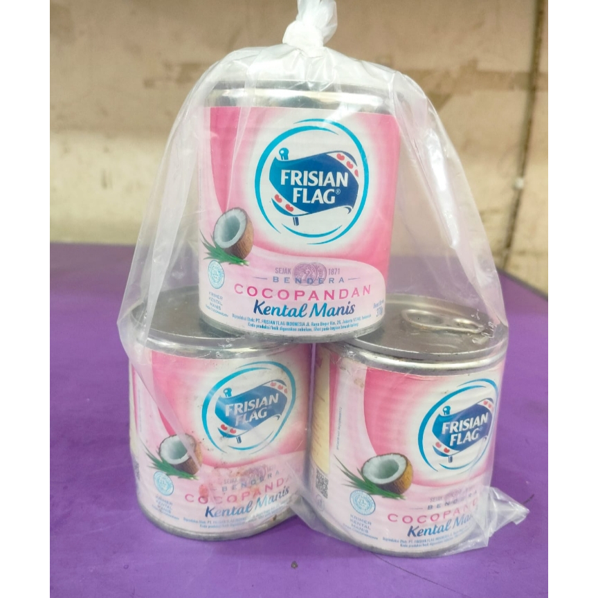 

Susu FrisianFlag Cocopandan Kaleng