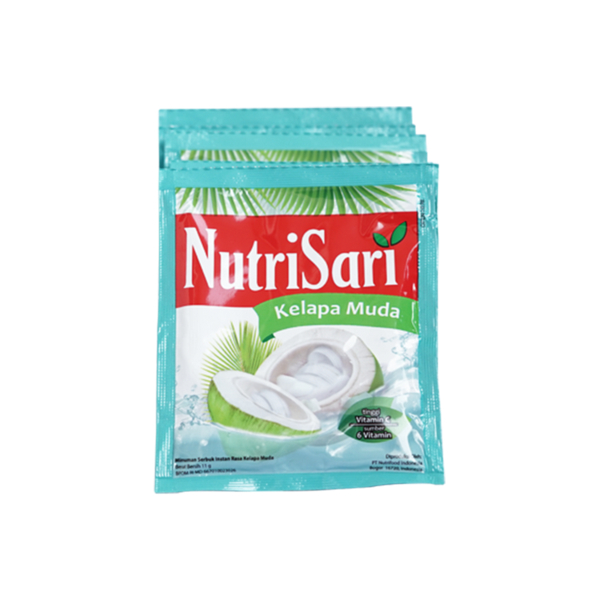 

Nutrisari Kelapa Muda 11 Gr 10 Pcs/Renteng