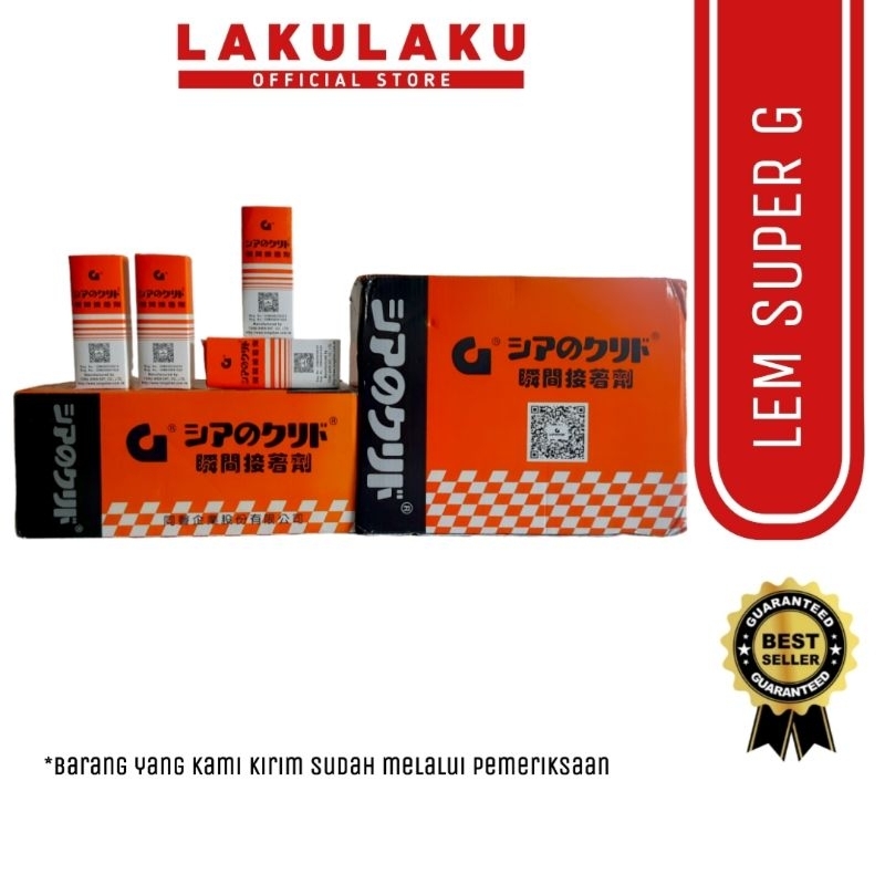 

LAKULAKU Lem Korea / Lem G Super Kuat / Lem Setan Original