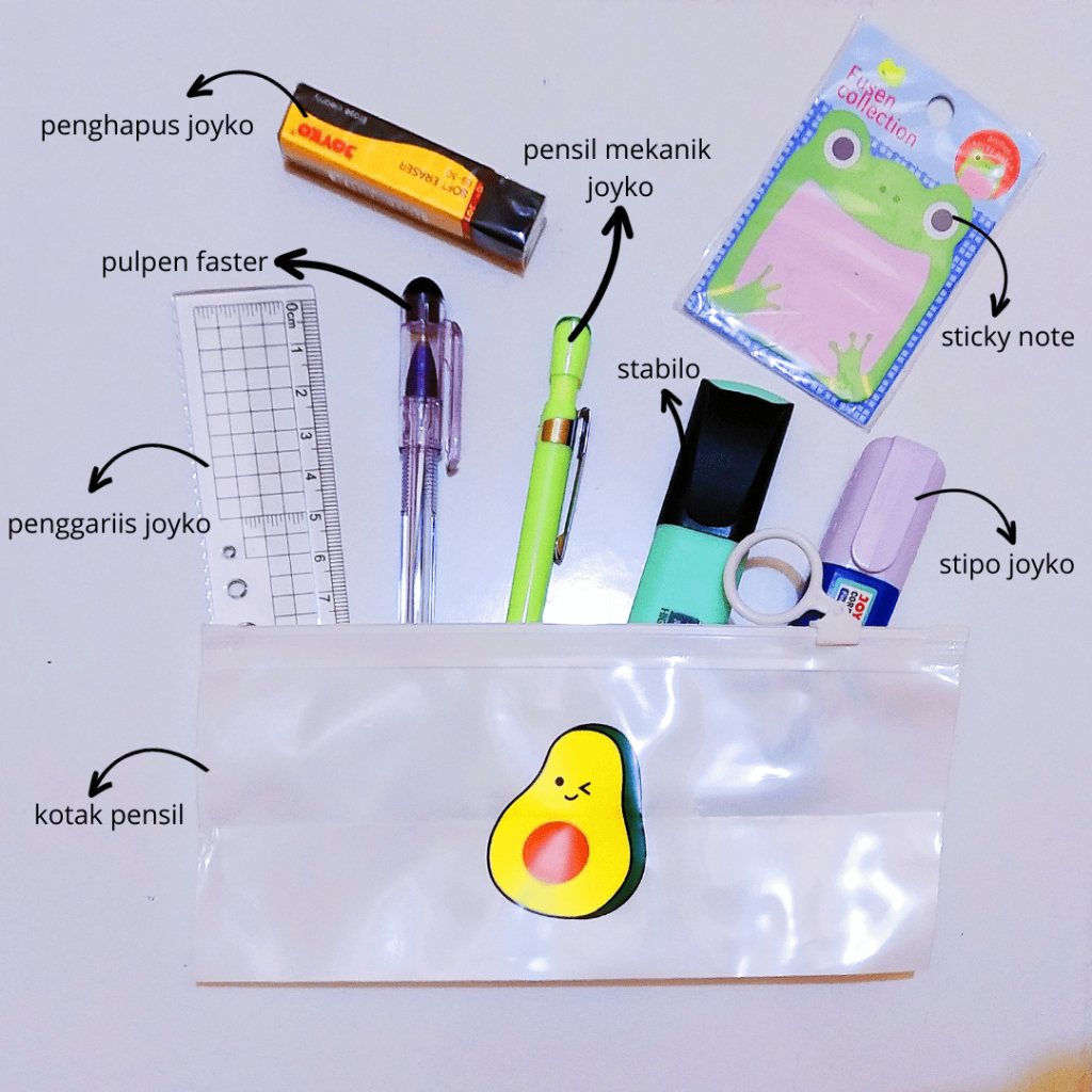 

PAKET ALAT TULIS 8 IN 1/PAKET ALAT SEKOLAH/KULIAH/KERJA/SOUVERNIR ULANG TAHUN ANAK