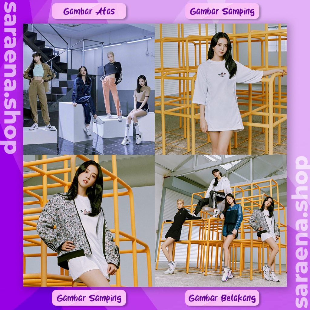 [Koleksi KPop] Jam Alarm Digital LED Meja Kamar BLACKPINK Adidas Version