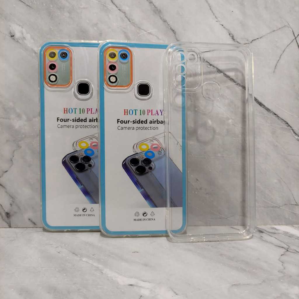 Clear Case Camera Protection Infinix Hot 10 Hot 10 Play Hot 10s Hot 11 Play Hot 12 Hot 12 Play Hot 12 Pro Hot 12i - Dayani_Store1