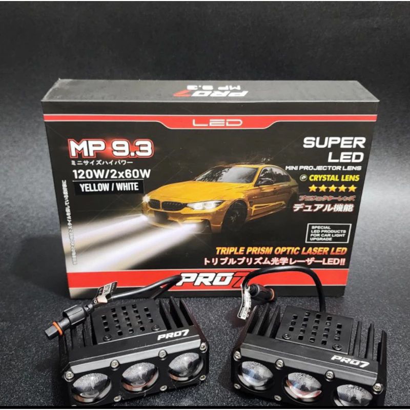 PRO7 MP9. 3 MINI PROJECTOR 3 MATA MINI LASER PRO7