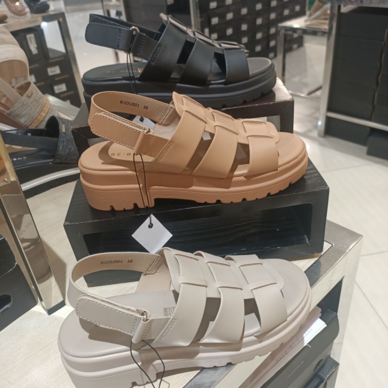 BE BOB ‼️ sepatu sandal wanita wedges 3cm ringan terbaru
