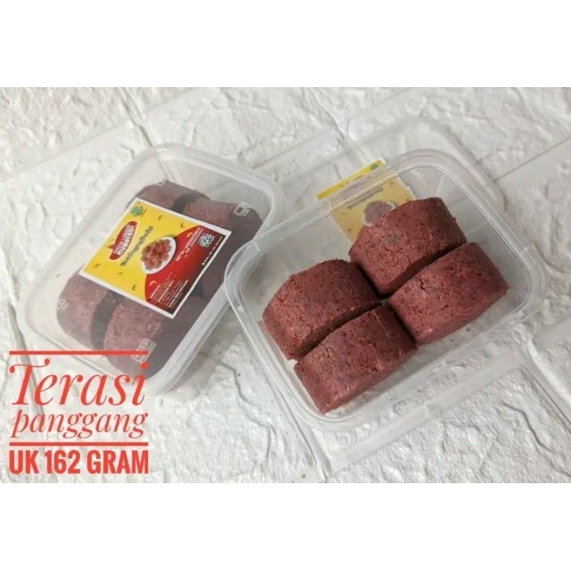 

Terasi Panggang, Terasi Oven Lombok Asli Isi 4 Keping (162 g)