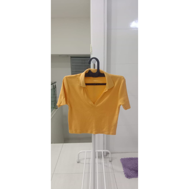 preloved zara set orange