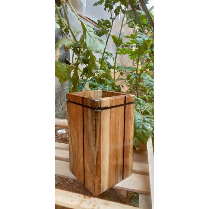 

kotak pensil minimalis /kotak alat tulis jati