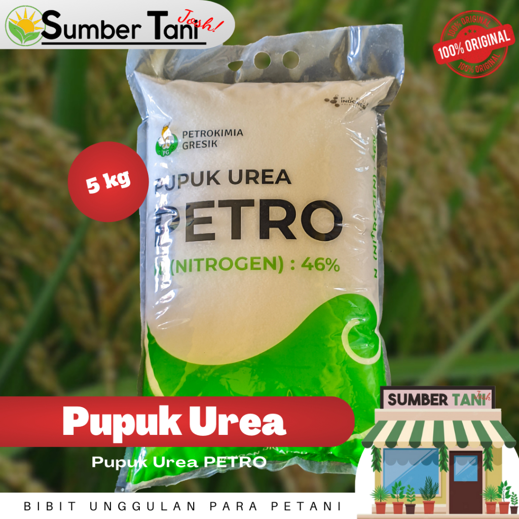 Pupuk Urea Petro Kemasan 5kg Petrokimia Gresik