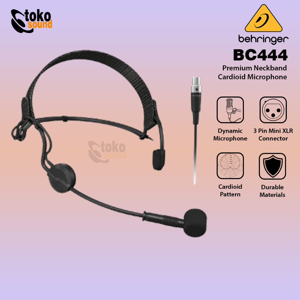 Behringer BC444 - Premium Neckband Cardioid Microphone
