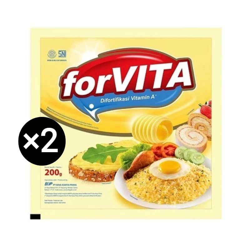 

forVITA MARGARIN (200g) ×2 PCS
