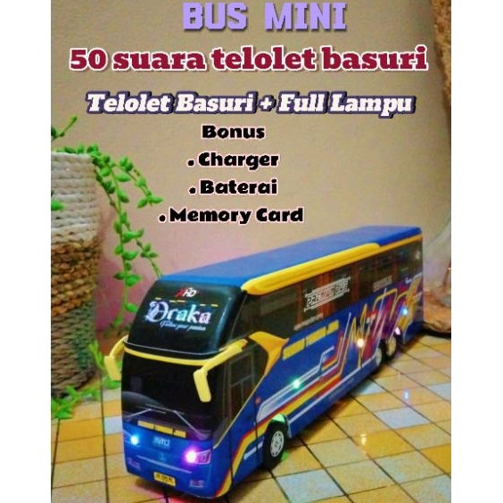 miniatur TELOLET BASURI mini full lampu