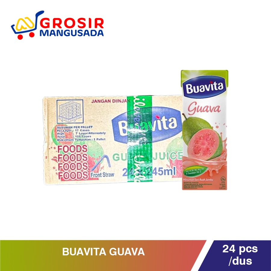 

Grosir Buavita Guava Jus Jambu Buah Asli Dijamin Murah 6 pcs