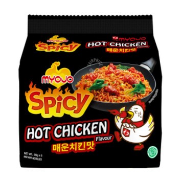 

Myojo Spicy Hot Chicken Flavour 80gr