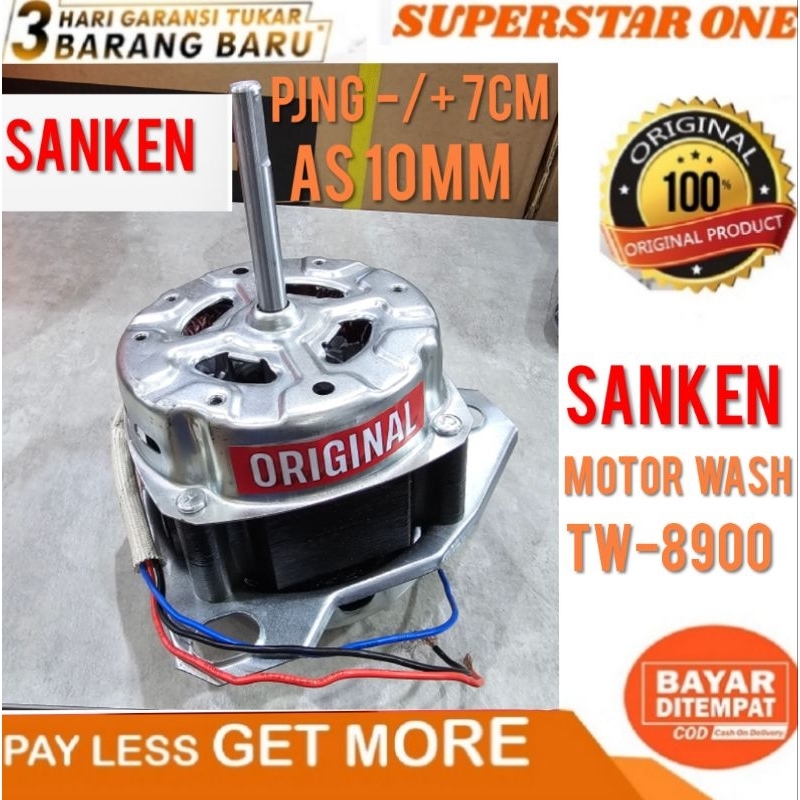 motor dinamo wash sanken dinamo mesin cuci sanken tw-8900 motor pencuci sanken tw 8900 motor mesin c