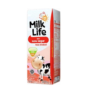 

Milk Life Uht Strawberry Kids 125ml